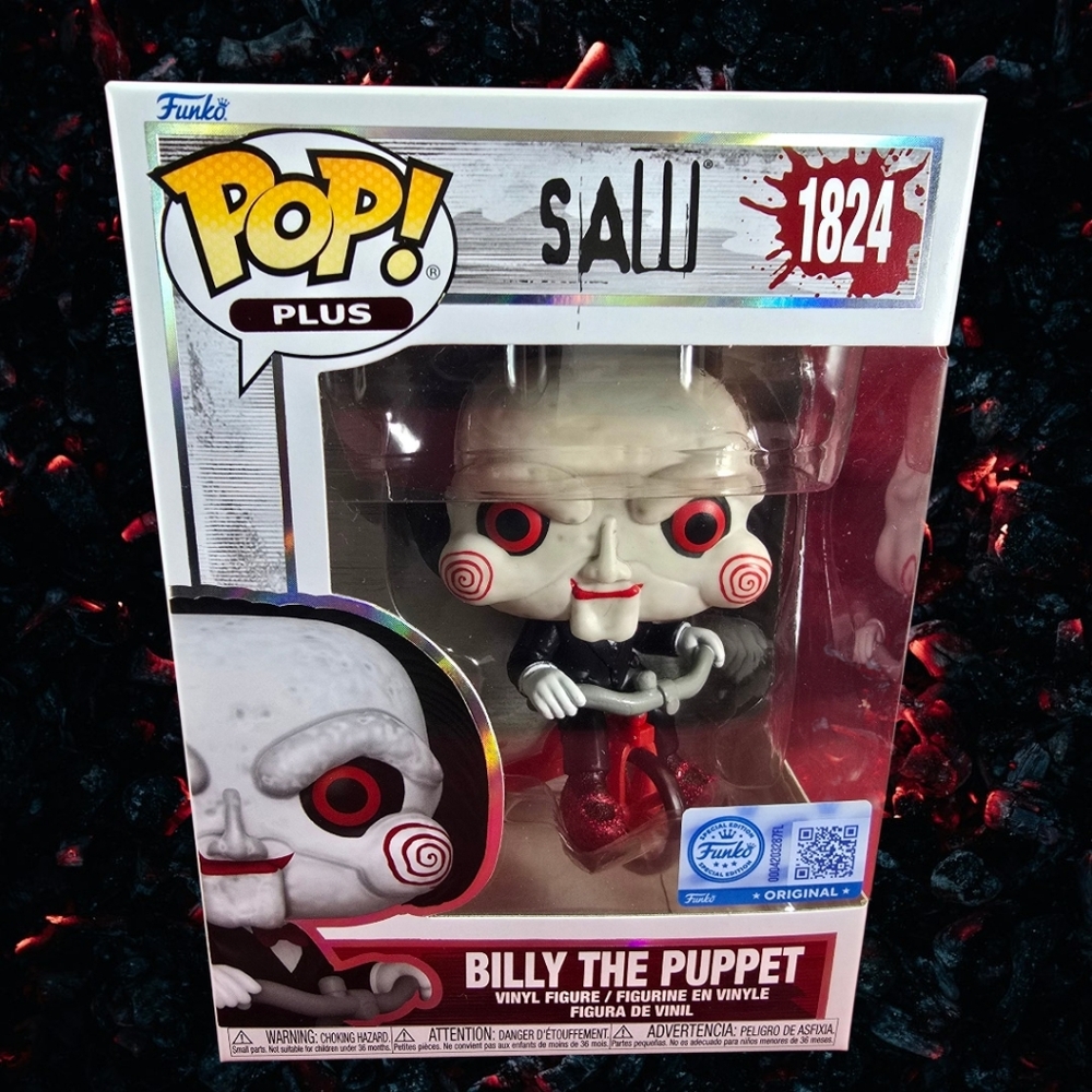 Billy The Puppet Amazon Exclusive Funko # 1824 (Nib) With Pop Protector